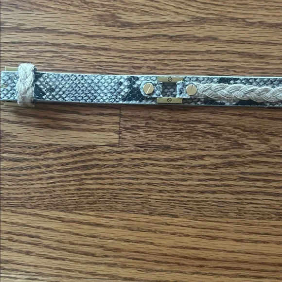 Tory Burch Snakeskin Belt Size XS - Picture 2 of 11